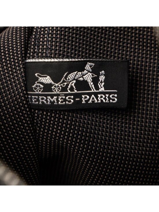 Hermes Her Line a Dos PM Backpack Gray Canvas main image 5